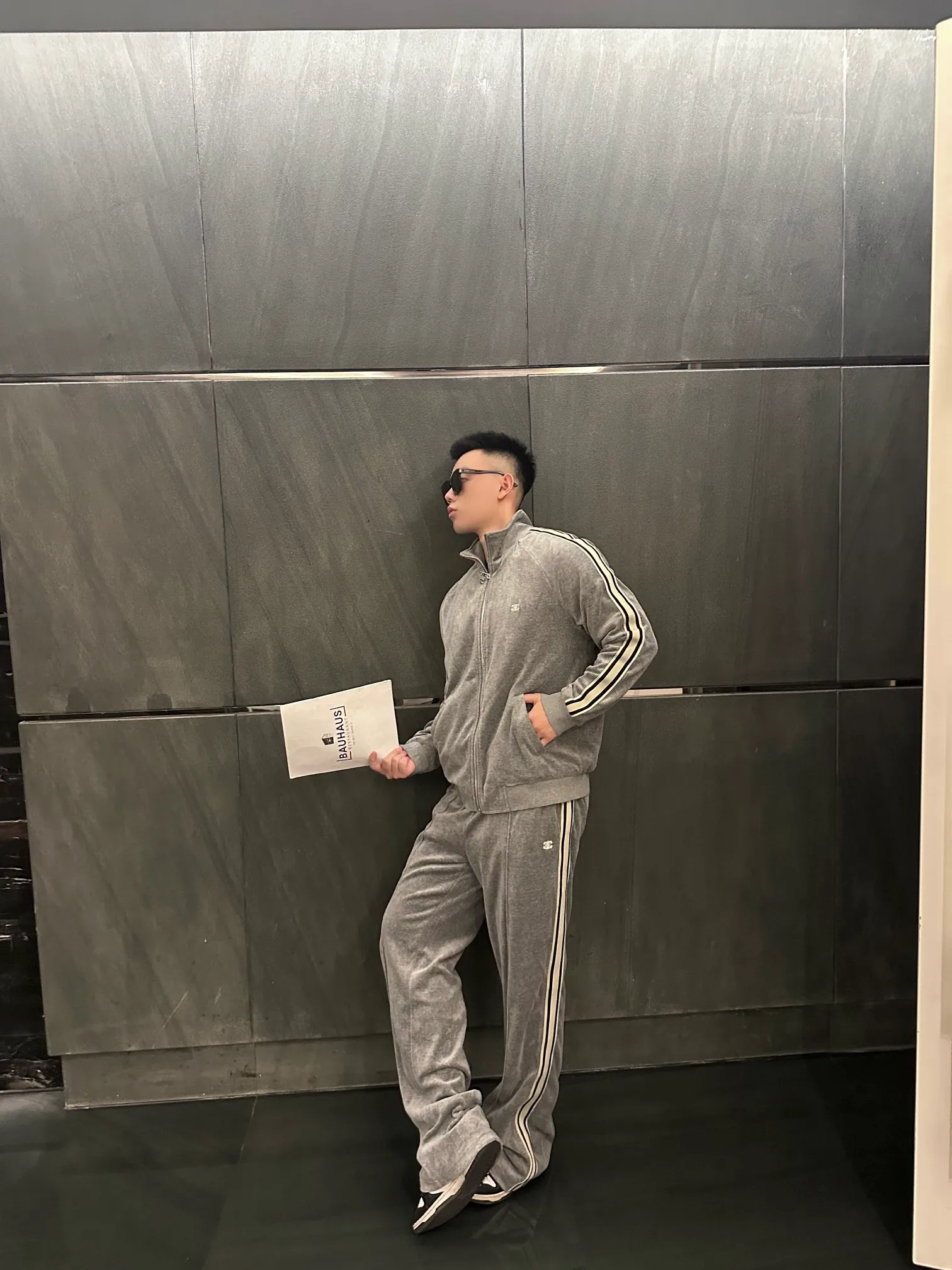 "Upper body picture of model in suit"